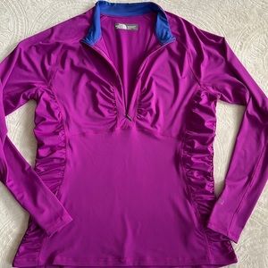 The North Face women’s fuchsia colored top
